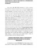 Modelo de recurso de apelación.