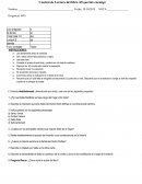 Control de Lectura del libro Mi querido enemigo