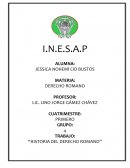 TRABAJO: “HISTORIA DEL DERECHO ROMANO”