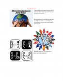 Todos vivimos en el mismo mundo y por el hecho de haber nacido aquí contamos con los derechos humanos