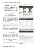 INSTALACION DE SISTEMA OPERATIVO LINUX UBUNTU 12.04, CON MAQUINA VIRTUAL