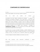 MODELO DE COMPROMISO DE CONFIDENCIALIDAD