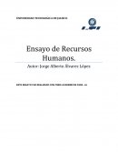 Ensayo de los Recursos Humanos