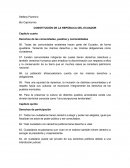 LA CONSTITUCIÓN DE LA REPÚBLICA DEL ECUADOR.