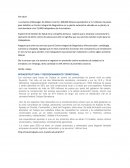 INFRAESTRUCTURA Y REORDENAMIENTO TERRITORIAL