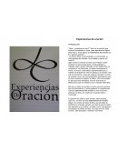 EXPERIENCIAS DE LA ORACION