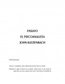 ENSAYO EL PSICOANALISTA