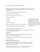 El programa de la “vía chilena al socialismo”