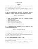 La ley de aueropuertos