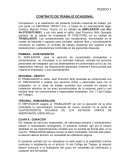 CONTRATO DE TRABAJO OCASIONAL