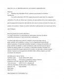 PRÁCTICA No. 8: PROPIEDADES DE LOS ÁCIDOS CARBOXÍLICOS