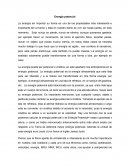 La energía potencial