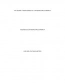Teoria y modalidades de la integracion economica