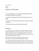 Física Capítulo 2: Electrostática