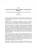 El postconflicto avance de informacion