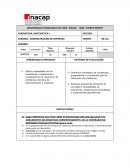Prueba de Matemática: sucesiones, progresiones y sumatorias