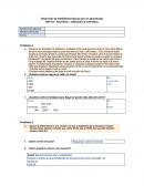 Desarrollo de habilidades básicas para el aprendizaje MIV-U1- Actividad 1. Utilizando la aritmética