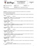 PRINCIPALES RELACIONES ANALÓGICAS