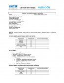 TRABAJO – EXPOSICIÓN SEMANA DE NUTRICIÓN