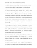 El grupo debe construir colaborativamente el "proyecto de grupo"