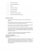 Finalidad de la operacion en panaderia