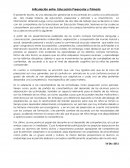 Articulación entre Educación Preescolar y Primaria