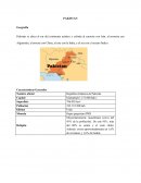 Situación Pakistán avance de informacion