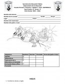 Diagnóstico de ingles escuela primaria