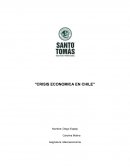 La crisis económica es un golpe muy complejo para una nación debido a los problemas de escases que trae consigo ya que no hay comercialización y tampoco consumo por poca producción.