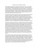 Reseña Talcott Parsons y la Sociología Funcionalista