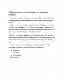 Reflexión acerca de la utilidad de las tipologías textuales