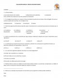 EXAMEN DE CIENCIAS DE SEGUNDO GRADO