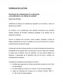 El enfoque de competencias en la educación