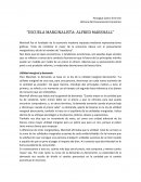 ESCUELA MARGINALISTA: ALFRED MARSHALL