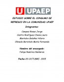 ESTUDIO SOBRE EL CONSUMO DE REFRESCO EN LA COMUNIDAD UPAEP