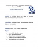 Módulo V: Analiza sangre en base a técnicas inmunohematológicas y hemostasia.