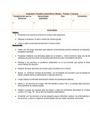 Desafíos matemáticos Bloque: Tiempo: 3 semana