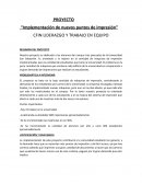 Implementación de nuevos puntos de impresión