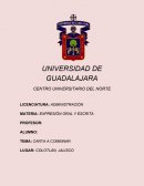 EXPRESIÓN ORAL Y ESCRITA - CARTA A COMBINAR