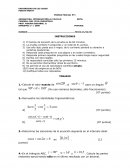 PRUEBA PARCIAL DE INTRODUCCIÓN AL CÁLCULO