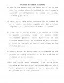 Sociedad en nombre colectivo. Sociedades en comandita simple