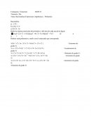 Examen. Racionalizar-Expresiones Algebraicas – Polinomio