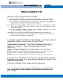 Tarea académica sobre términos evolutivos