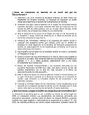 ¿Cómo se interpreta un barrido en un carril del gel de electroforesis?