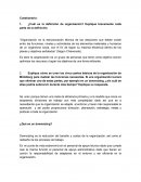 CUESTIONARIO. ¿Cuál es la definición de organización?