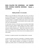 Como es que se da una Reseña y comentarios de la película "Buda colapso por vergüenza"