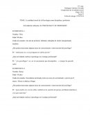 La realidad social de la Psicología como disciplina y profesión.