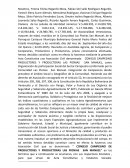 Acta constitutiva y estatutos sociales del conejo campesino