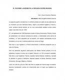 EL FASCISMO y NAZISMO EN LA SEGUNDA GUERRA MUNDIAL