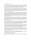 La Resistencia al cambio.